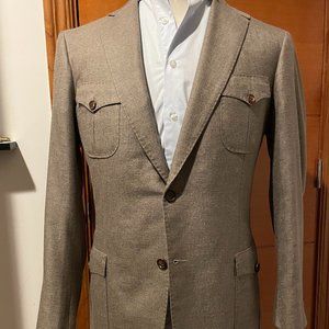 Sartoria Castangia Wool/Silk Hunting Jacket (40R)